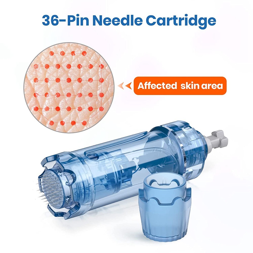 10pcs Dr. pen A9 M8S A8S A11 Needle Cartridge 12/24/36/42 pins /Round Nano Microneedle Cartridge