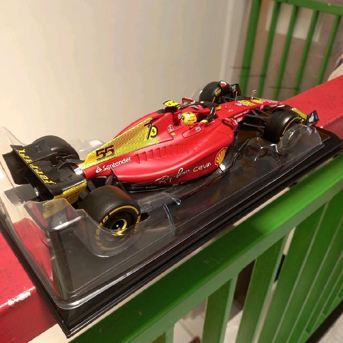 Promo Diecast Miniatur Mobil Formula 1 Ferarri 1:24 Terlaris