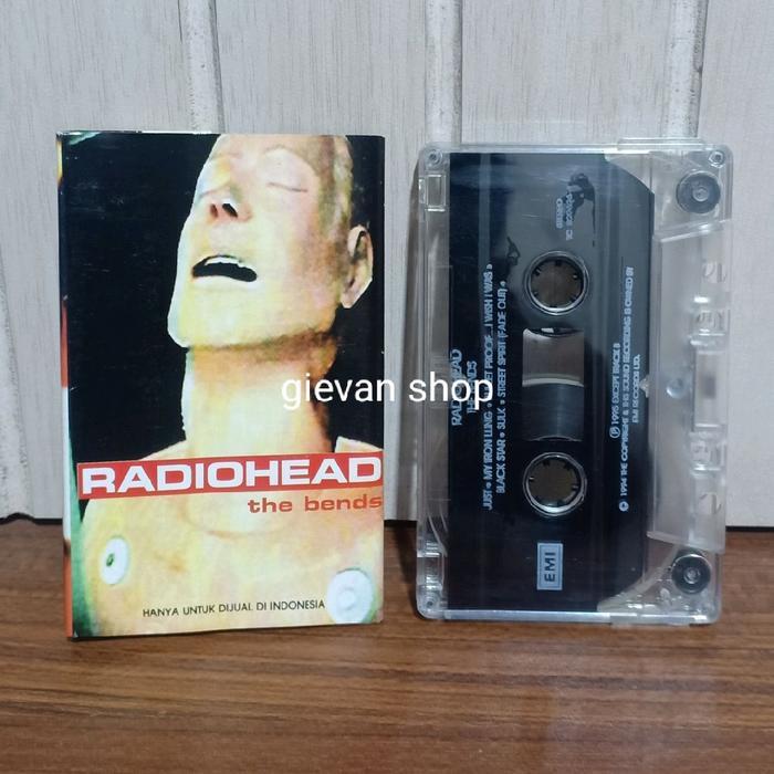 Promo Kaset Pita Tape Radiohead The Bends Terlaris