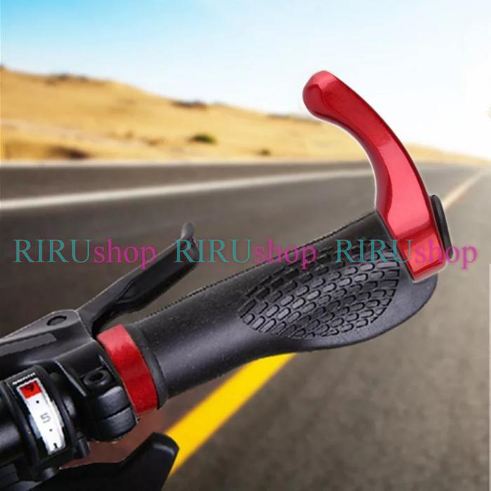 Hand Grip Sepeda Tanduk Karet Stang Sepeda Model Tanduk Handgrip Terlaris