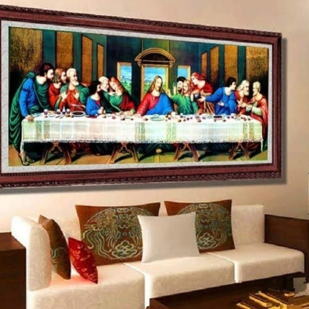 Promo Paket Diamond Painting Last Supper Perjamuan Kudus Yesus