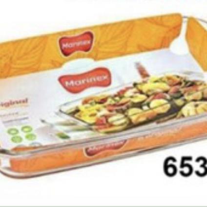 MARINEX persegi pyrex oven loyang