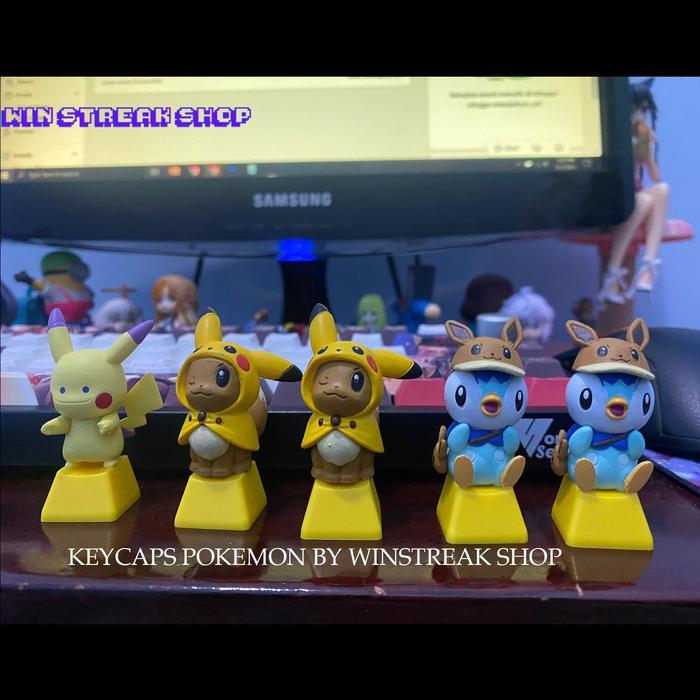 Artisan Keycaps Pikachu By Winstreak Shop / Artisan Keycaps Pokemon Terlaris