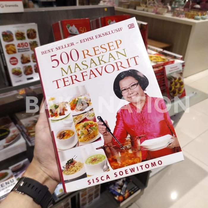 Buku 500 Resep Masakan Terfavorit - Sisca Soewitomo Terlaris