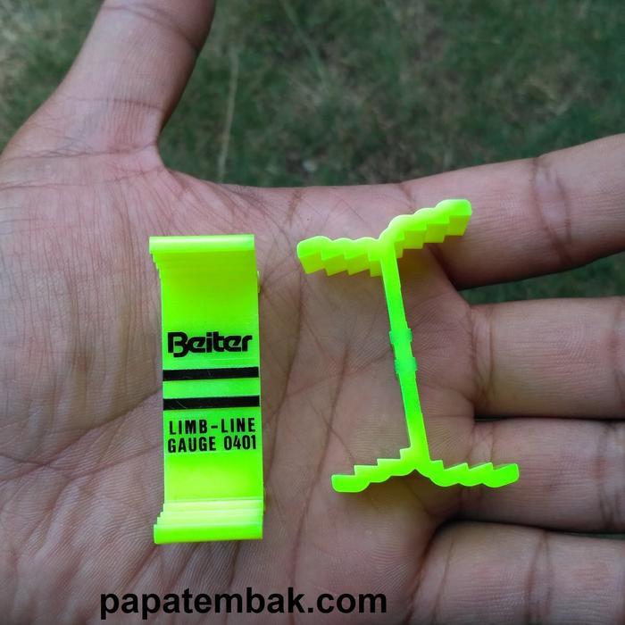 Limb Line Gauge Beiter Original Alat Bantu Tuning Allignment Busur Panah Archery