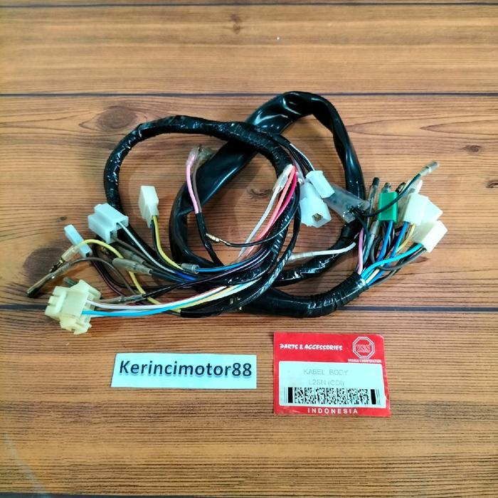 Wire Harnes Kabel Bodi Komplit Cable Body L2SN (CDI) L2 Super YSS Cdi