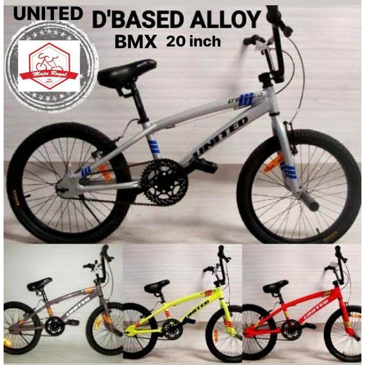Sepeda Bmx United Dbased 20 In Alloy Anak Uni Cowok New D'Based
