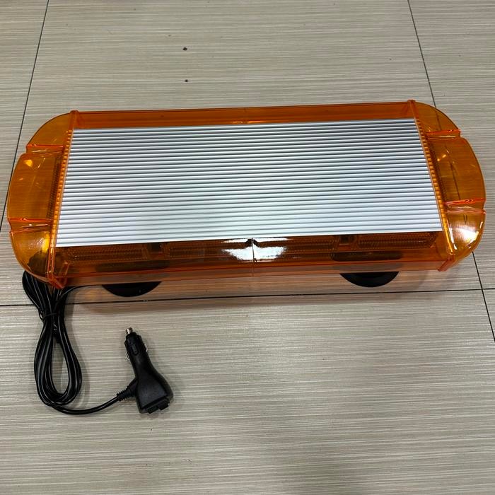 Lampu Rotator Mobil Mini Lightbar Led 60Cm Magnet