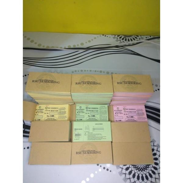 

Bisa Grab! Karcis Parkir Mobil Motorkuponnota Sudah Nomeric Dan Porporasi