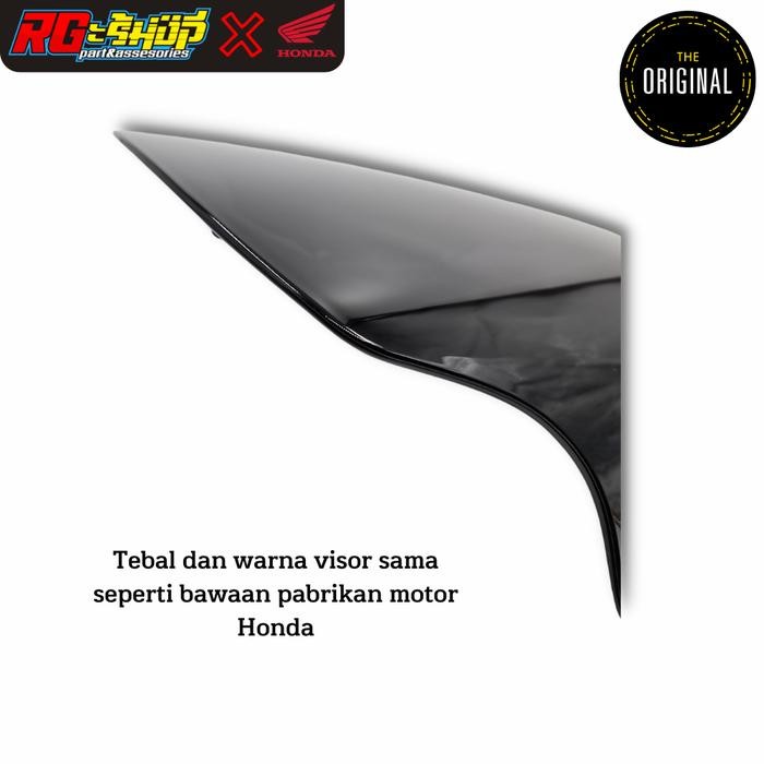 VISOR WINDSHIELD WIND SCREEN PCX 150 CBU LED ORIGINAL HONDA THAILAND