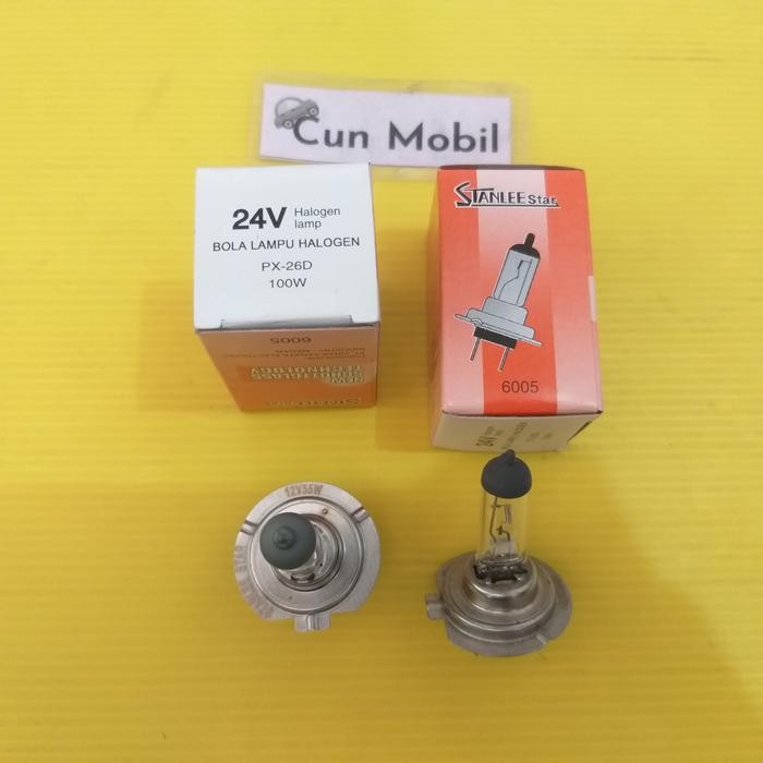Jual Bohlam Halogen H7 24V 100W Stanlee Star