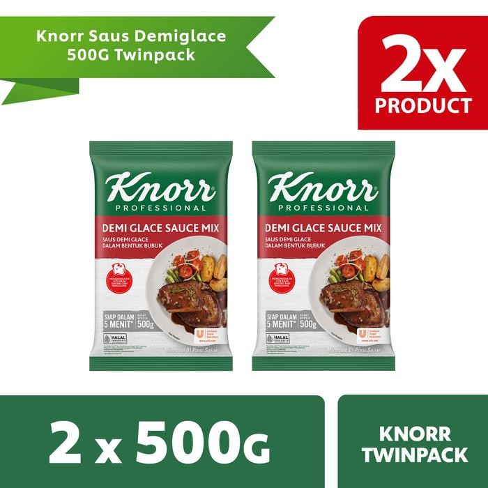 

Pilihan- Knorr Saus Demiglace 500G Twinpack