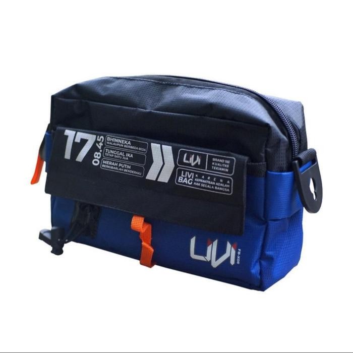 Tas Sepeda Lipat/Tas Front Block Livi By Element - Blue
