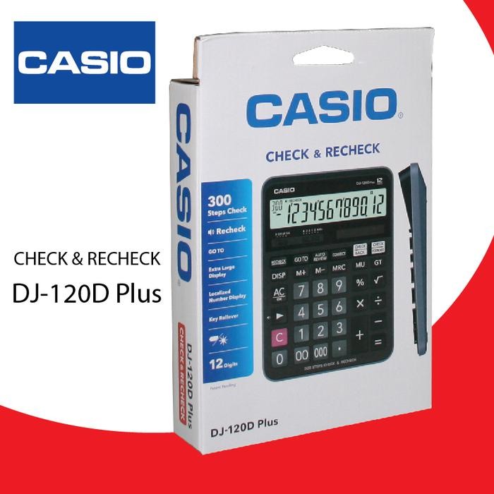 

Casio Calculator DJ 120D Plus - Check & Correct Kalkulator Desktop