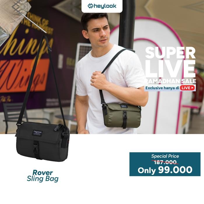 Fosil - Tas Selempang Pria Rover Sling Bag Waterproof Pria Heylook
