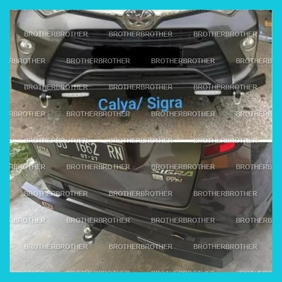 Paket Towing Tanduk Depan Belakang Calya Sigra ARB Besi