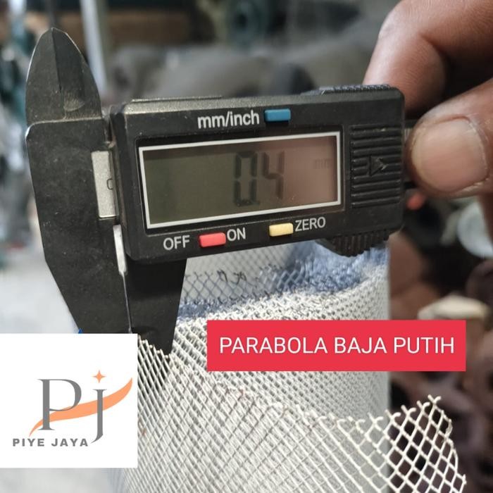 Kawat Parabola Jaring Pagar Kasa Ram Nyamuk Baja Warna Putih Hitam Coklat Per Gulungan Roll Tebal
