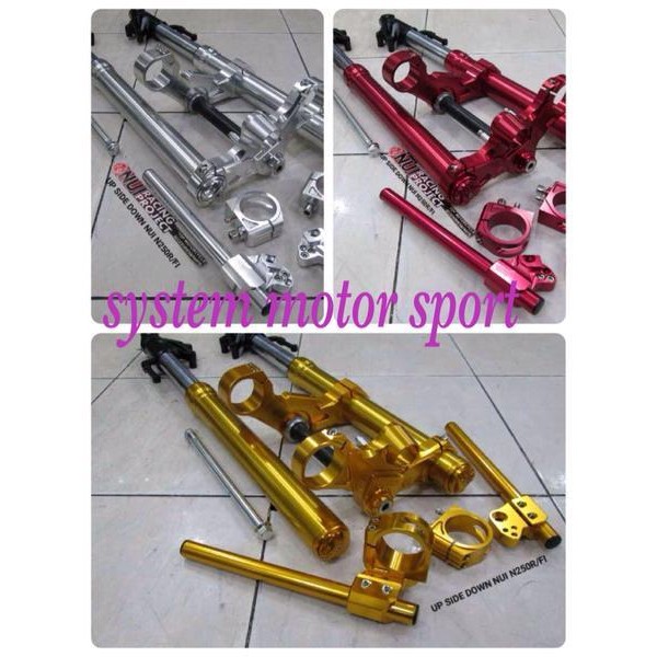 Shock Nui Ninja250fi Double Disc Usd Ninja 250 Fi Nui