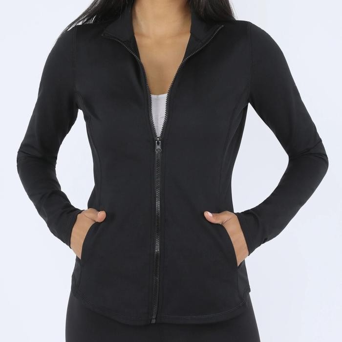 Waldos Sport - Jaket Olahraga Wanita Panjang Sepinggang & Sepanggul 90 Degree Part 3