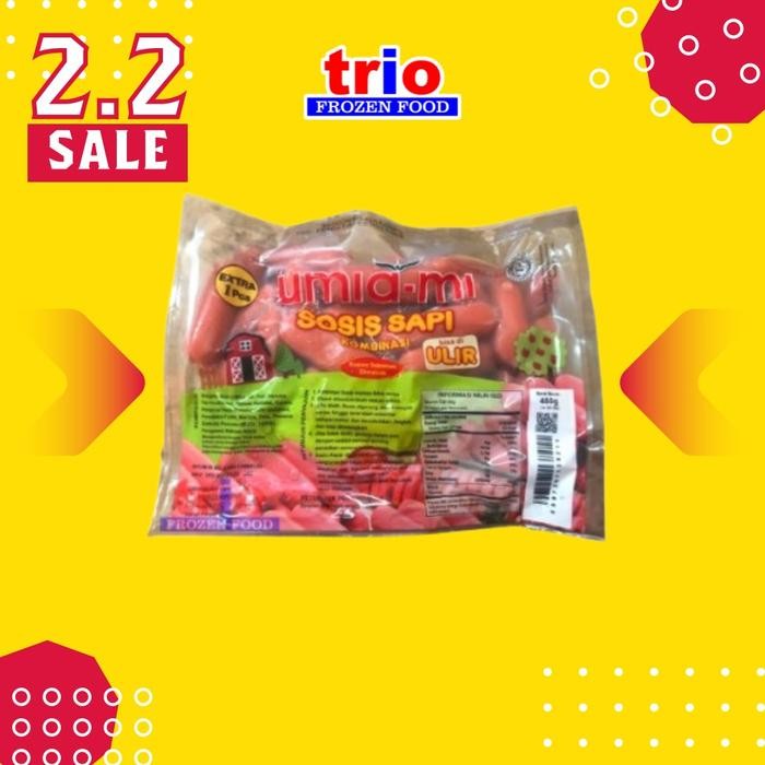 Pilihan- Umiami Cocktail Sosis Sapi Ulir 50Pcs