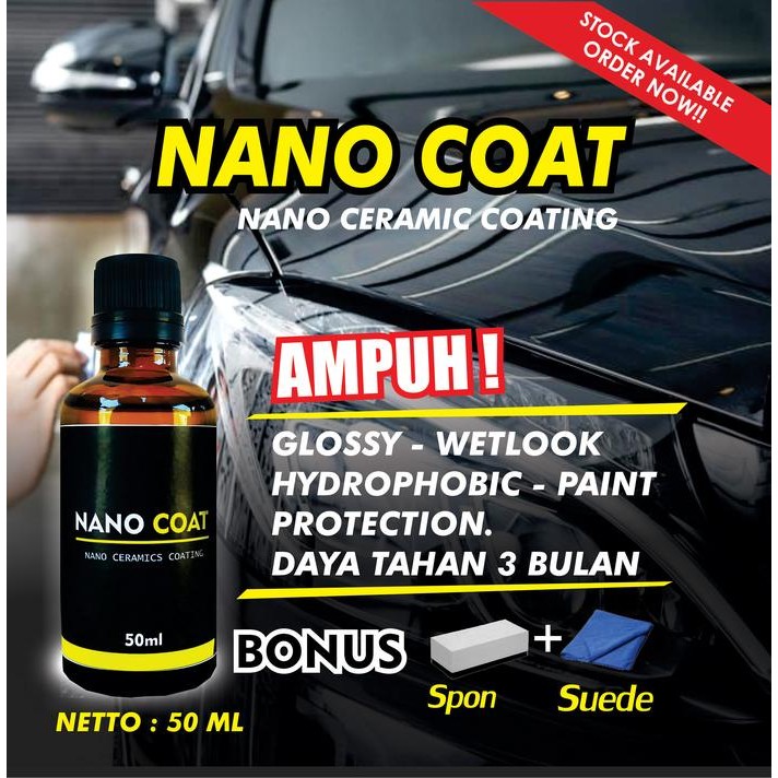 Pilihan- Nano Ceramic Coating-Nano Coating-Pengkilap Polesbody Mobil Motor