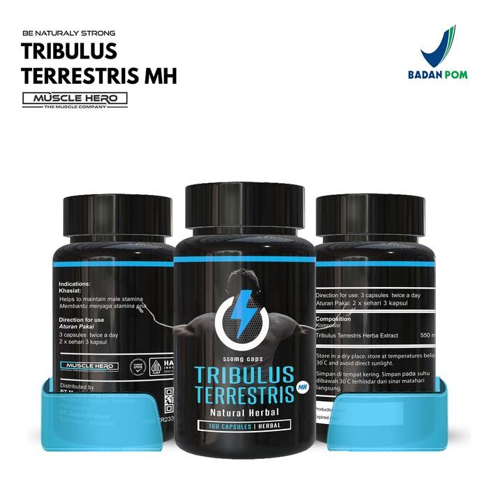 Tribulus Terrestris Kapsul - Testo Booster Pembentuk Otot & Vitalitas