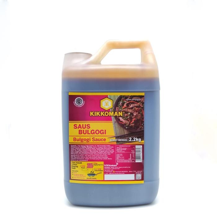 

Kikkoman Bulgogi Sauce HALAL Jerigen 2L