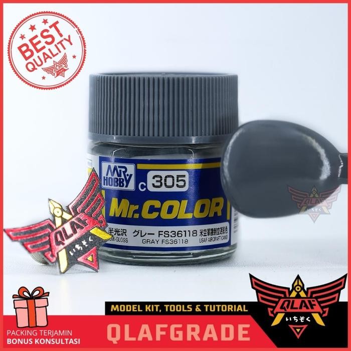 

Mr Color GRAY FS36118 C305 C 305 cat lacquer airbrush gundam