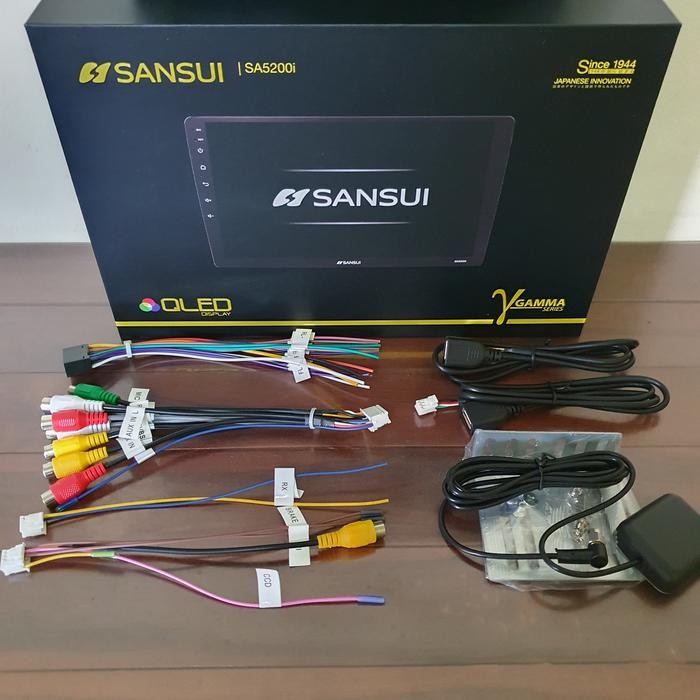 HEAD UNIT ANDROID SANSUI SA5200I 9 INCH QLED GAMMA SERIES
