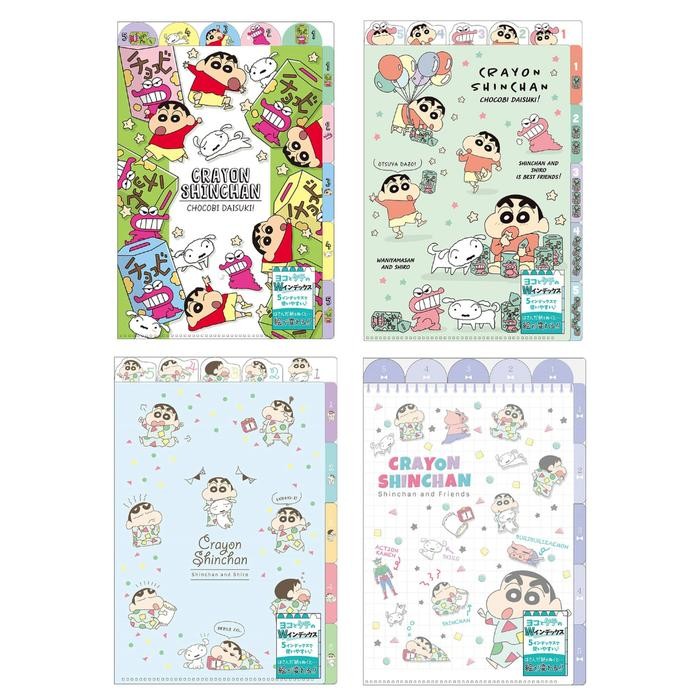 

Bisa Spk! Index File A4 5P Crayon Shinchan Chocobi Shiro File Holder Map Dokumen Paper Limited