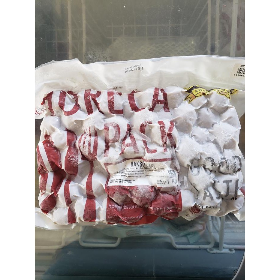 

Pilihan- Bernardi Bakso Sapi Besar 1000 Gram (50 Pcs) - Horeca Pack