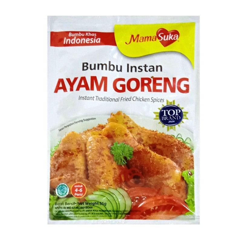 

S25035 MAMASUKA MASAK BUMBU RACIK AYAM GORENG 35GR BKS MAJU BERSAMA (20250910)
