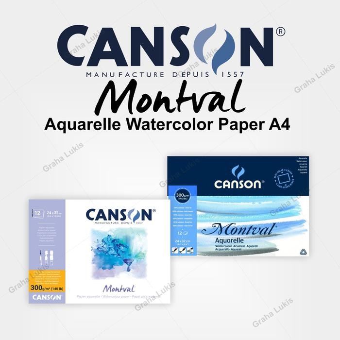 

Pilihan- Canson Montval A4 (24X32Cm)