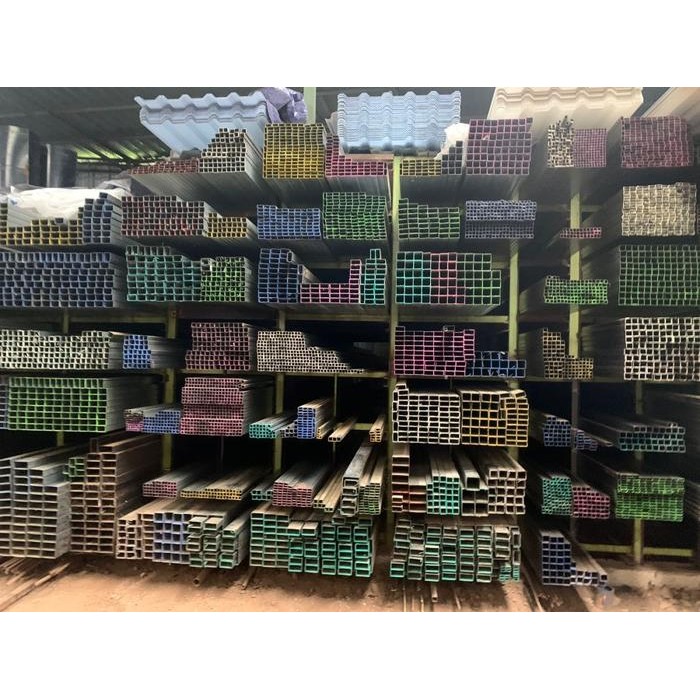 Besi Holo Galvanis 50 x 100 x 6 Meter ( 2.5 mm )