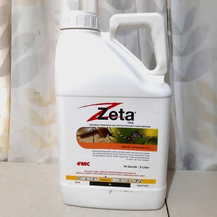 NEW PRODUK ZETA 15 UL 5L(OBAT FOGGING NYAMUK PENGGANTI CYNOFF 25 UL) TERBAIK AYO TUMBAS 45