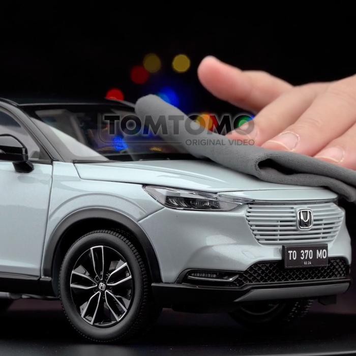 Pilihan- 3Rd Gen Honda Hrv 2022 2023 Se Hr-V White Pearl Diecast Miniatur Mobil
