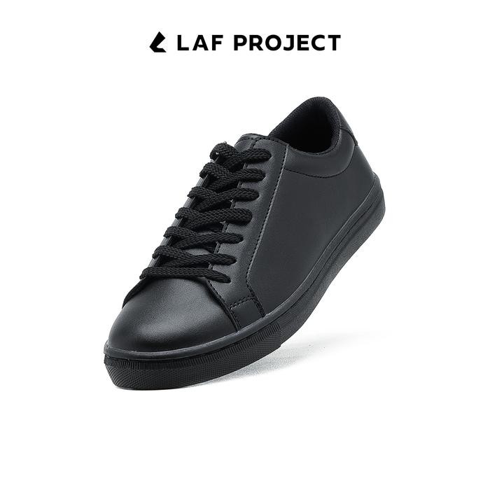 Pilihan- Laf Project - Sepatu Shoes Sneakers Casual Kasual Pria - Royale - Hitam