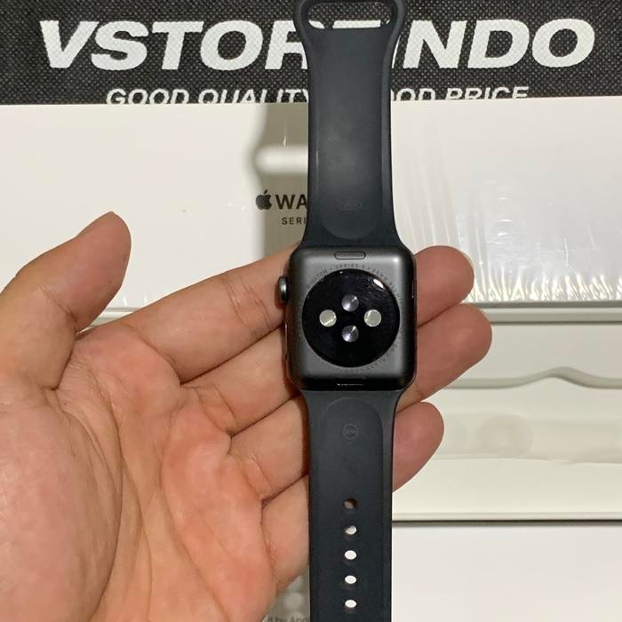 Apple Watch Series 3 38 ID/A Ex iBox Indonesia Fullset Original Second