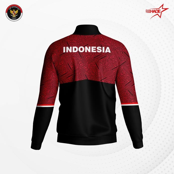 Harga Promo Jaket Timnas Indonesia Official Sea Games Lining 2023 Print Customhade