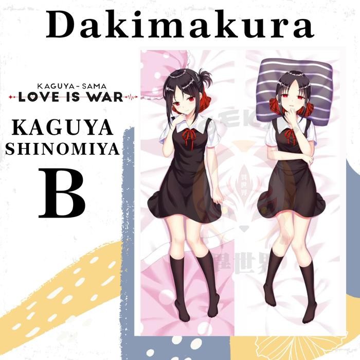 DAKIMAKURA MINI KAGUYA SHINOMIYA Kaguya-sama, Love is War Bantal Anime Waifu Mini
