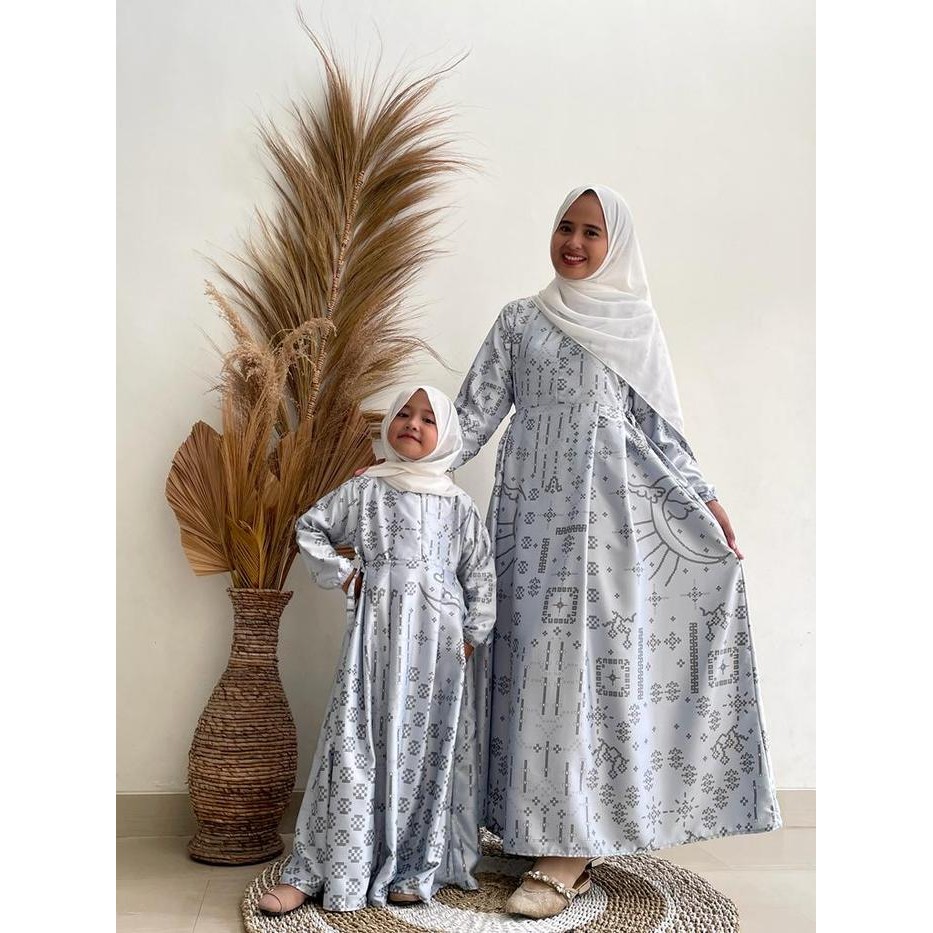 Haura Baju Gamis Silk Baju Gamis Maxmara premium