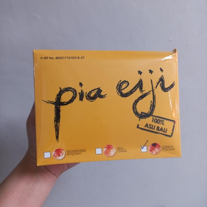 

PIA EIJI RASA COKLAT KHAS BALI INDONESIA JAKARTASNACKHOUSE OLEHOLEH