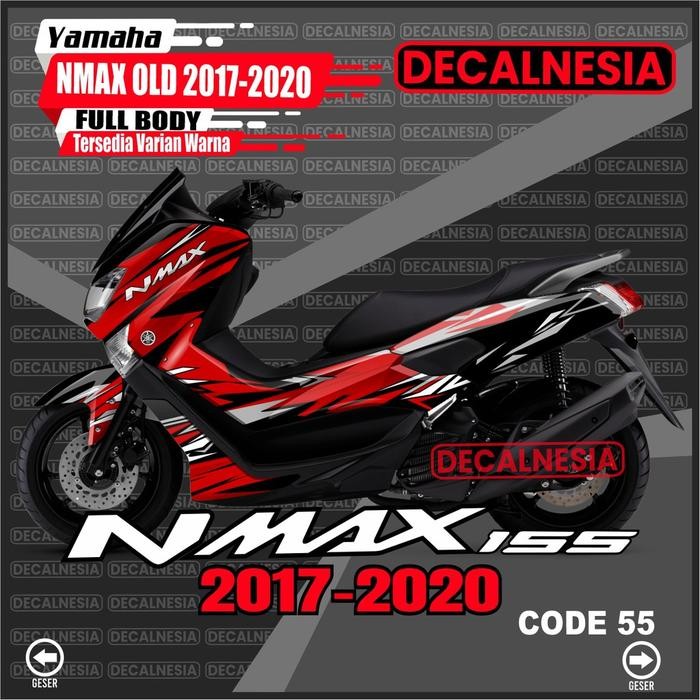 Decal Nmax 155 Old 2019 2018 Full Body Sticker Motor Stiker Yamaha 2020 Modif Variasi Aksesoris