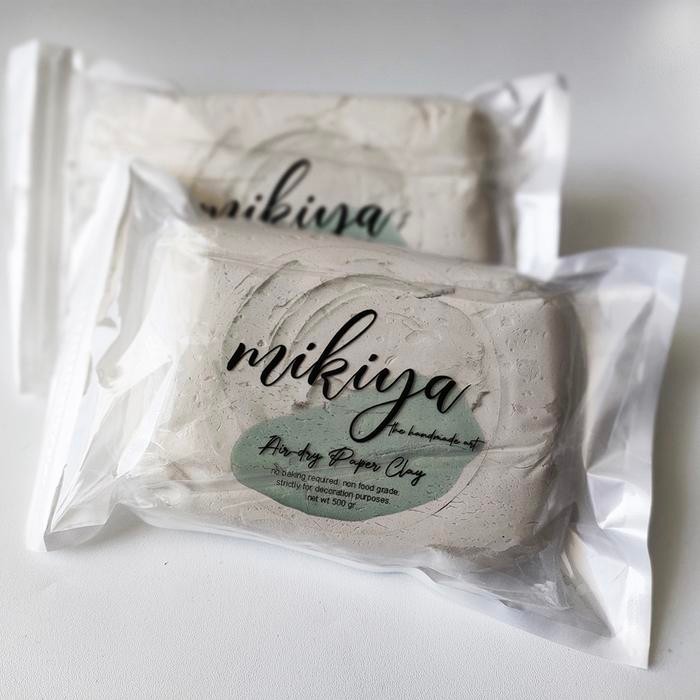 MJ Air-dry Paper Clay / Modeling Clay / Mainan Clay (500gr)