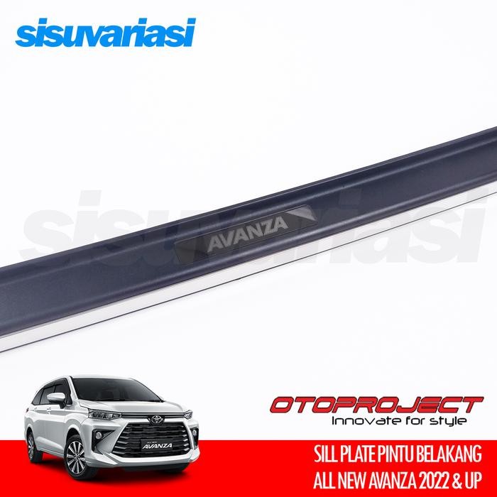 SILLPLATE BELAKANG ALL NEW AVANZA 2022-UP OTOPROJECT AKSESORIS MOBIL