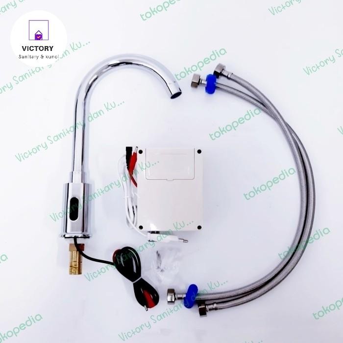 Laris Keran Kran Air Sensor Otomatis Automatis Angsa Wastafel Terlariss 