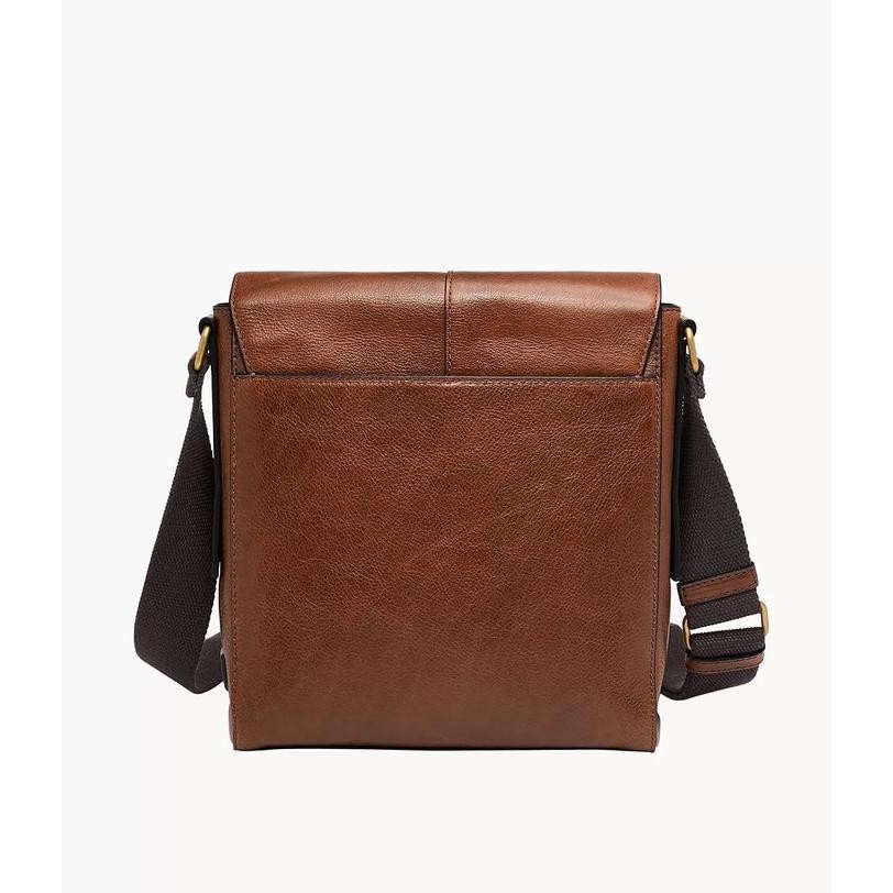 Fossil Kayden Courier Brown Tas Selempang Pria SBG1324-201