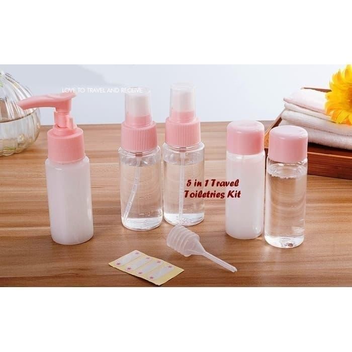 Travel Kit Bottle Travel Toiletries Kit Botol Travel Mini Promo 