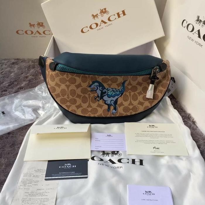 Coach waistbag dino Original BNIB Authentic best seller