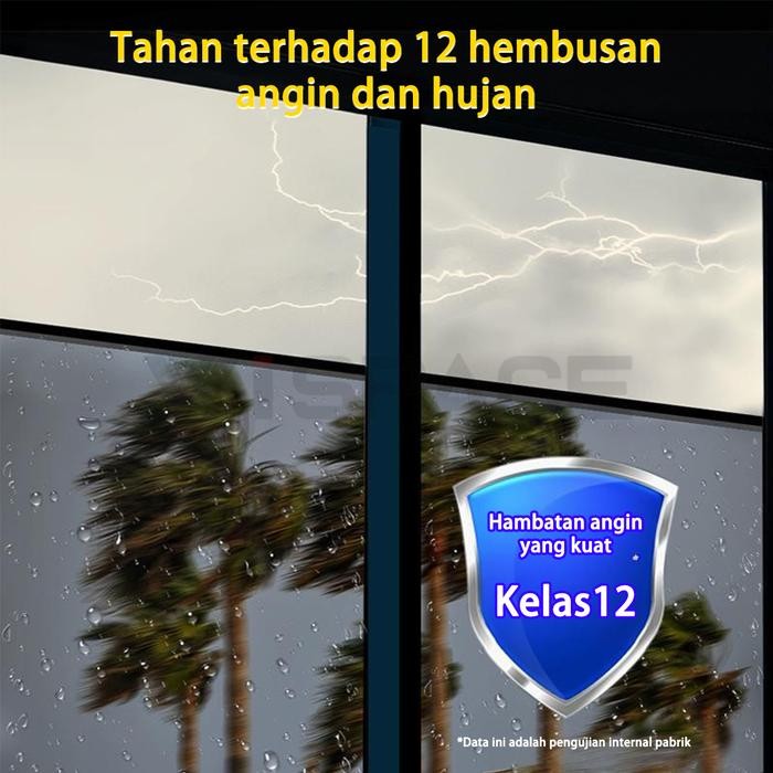 Roller Blind Blackout 85% Tirai Jendela Tirai Jendela Non Headrail Jendela Tirai Gorden Tirai